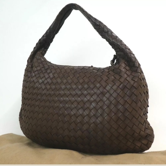 Bottega Veneta Handbags - AUTHENTIC BOTTEGA VENETA INTRECCIATO SHOULDER BAG